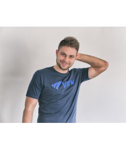 View T-Shirt Męski GRANAT